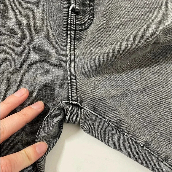 Everlane Grey High Rise Ankle Jeans Size 28 - Picture 5 of 10